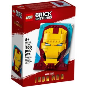 LEGO Brick Sketches Iron Man (40535)