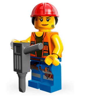 Gail the Construction Worker (The LEGO Movie Series)