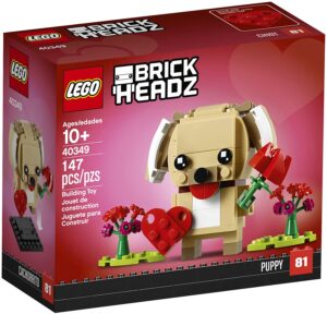 LEGO BrickHeadz Valentine's Puppy (40349)