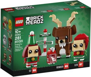 LEGO BrickHeadz Reindeer, Elf and Elfie (40353)
