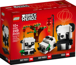LEGO BrickHeadz Chinese New Year Pandas (40466)