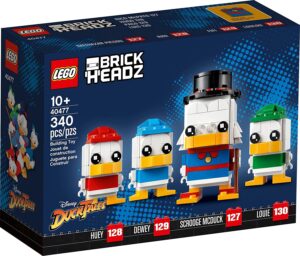 LEGO BrickHeadz Scrooge McDuck, Huey, Dewey & Louie (40477)