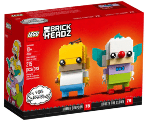 LEGO BrickHeadz Homer Simpson & Krusty the Clown (41632)