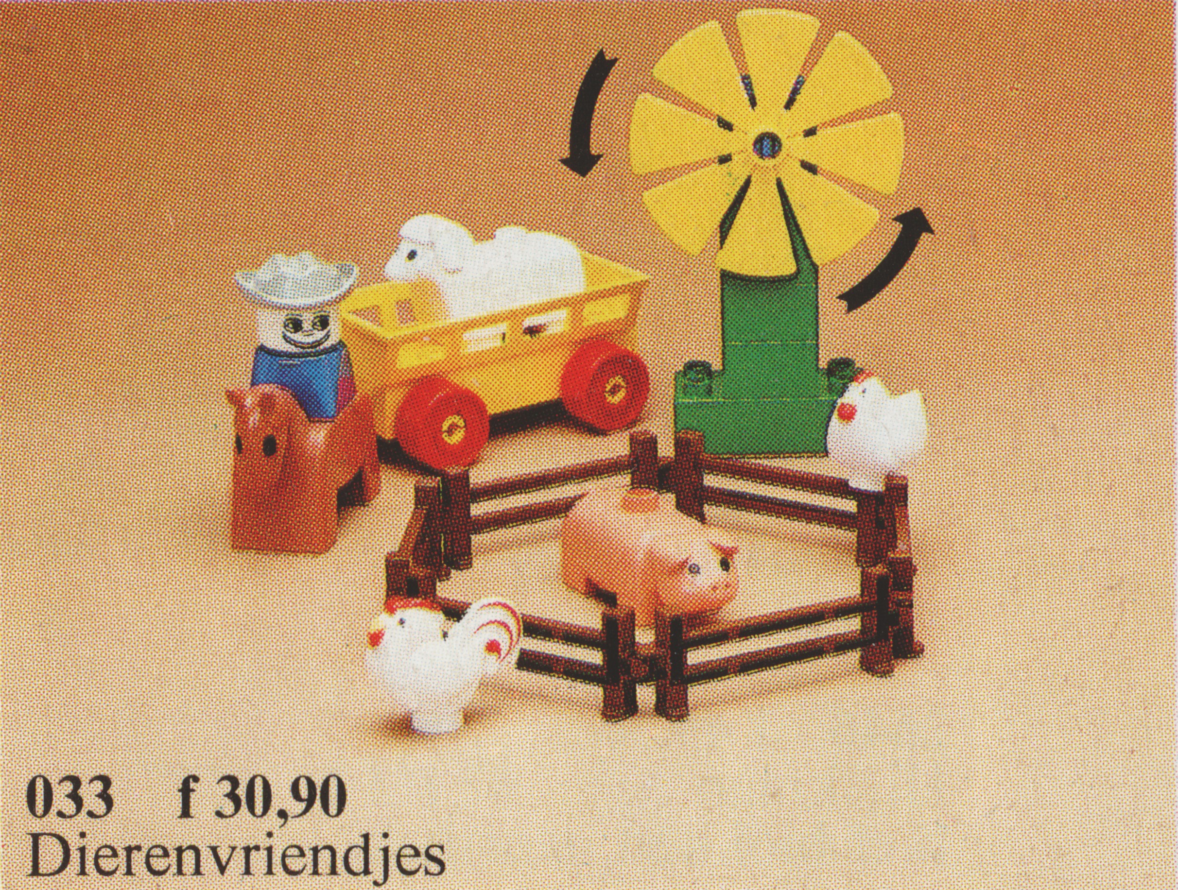 LEGO Town Farm Animals (033-1)