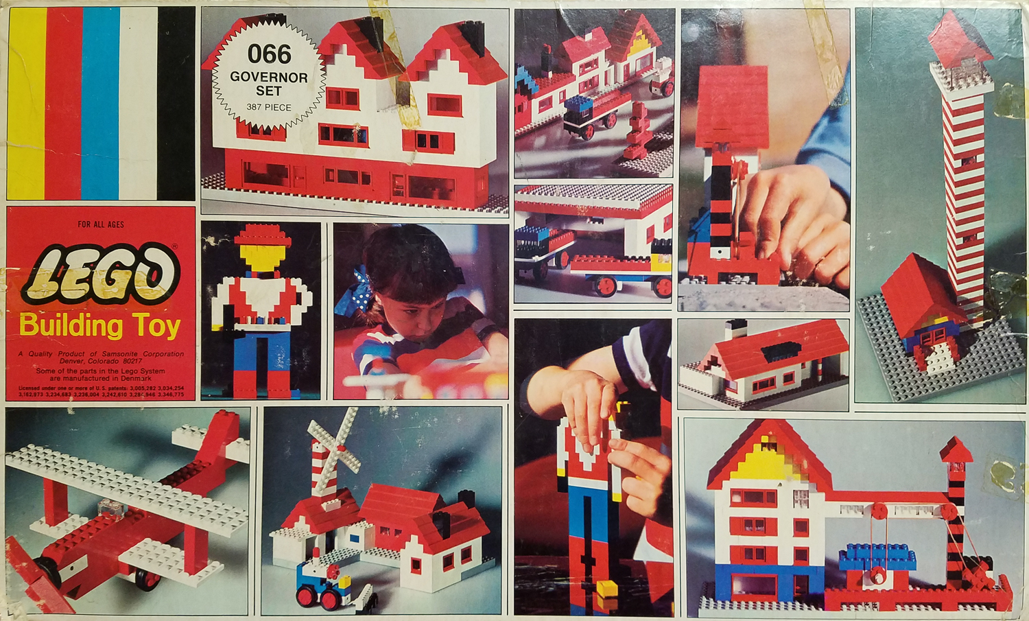 LEGO Samsonite Governor Set (066-2)