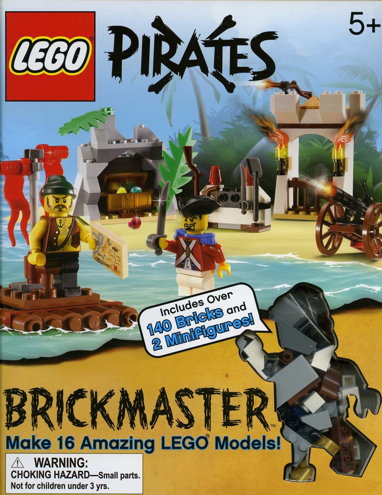 LEGO Activity Books with LEGO Parts Pirates: Brickmaster (0756672805-1)