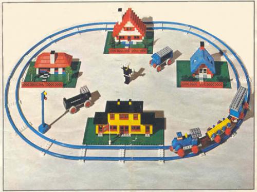 LEGO System Basic Building Set with Train (080-1)