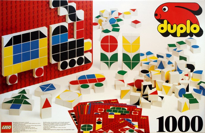 LEGO Duplo and Explore Mosaic Set (1000-1)