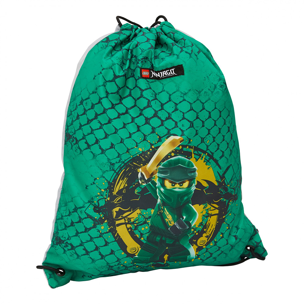 LEGO Bags, Totes, & Luggage Ninjago Green Lloyd Gym Bag (100342101-1)
