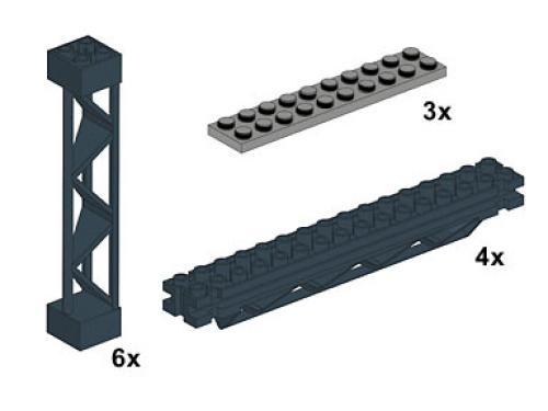 LEGO Bulk Bricks Pillars and Beams (10045-1)