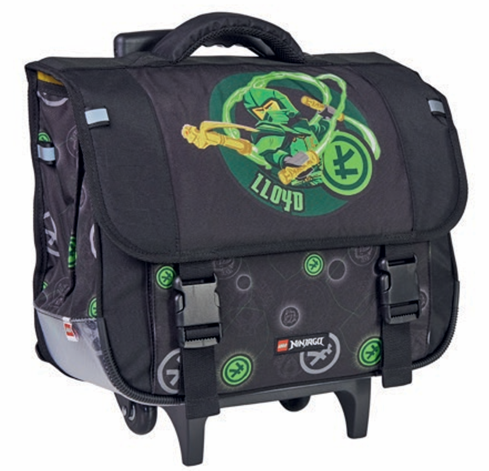 LEGO Bags, Totes, & Luggage Ninjago Elemental Master Of Energy School Bag Trolley (100672507-1)