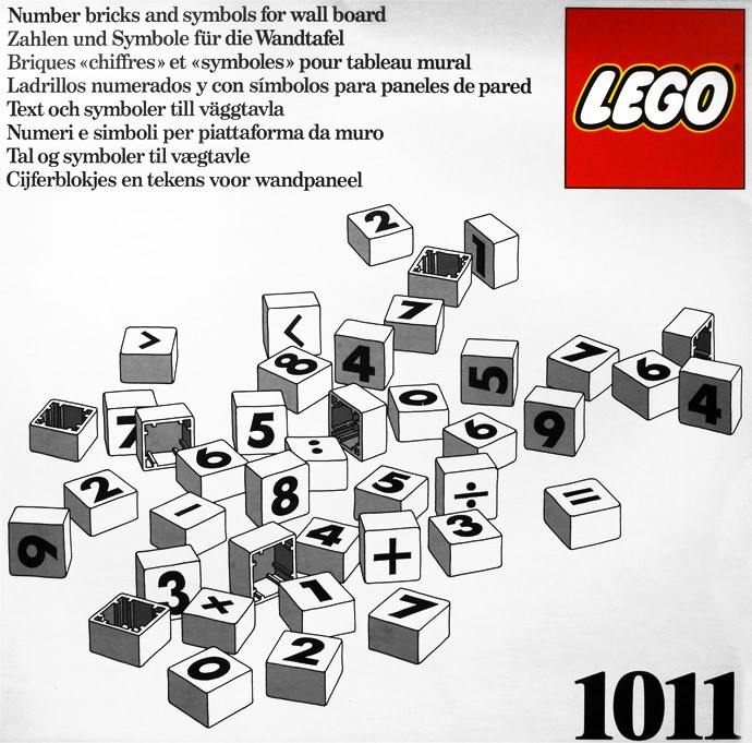 LEGO Duplo and Explore Number/Symbol Blocks (1011-1)