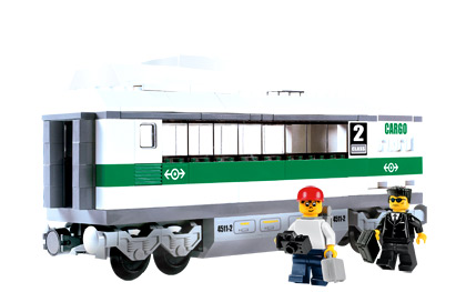LEGO World City High Speed Train Car (10158-1)