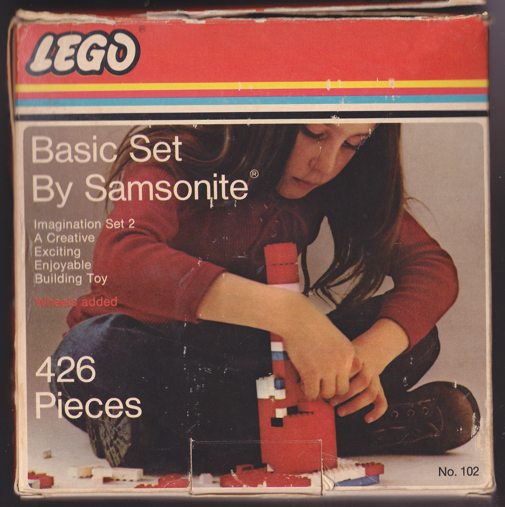 LEGO Samsonite Imagination Basic Set 2 (102-2)