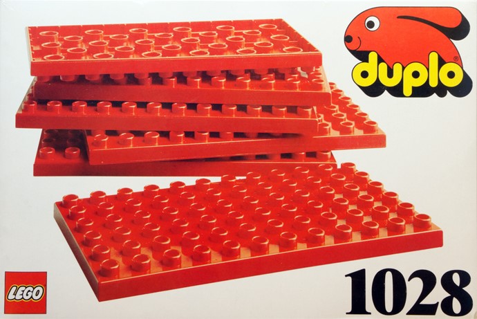 LEGO Duplo and Explore 6 x 12 Base Bricks (1028-1)