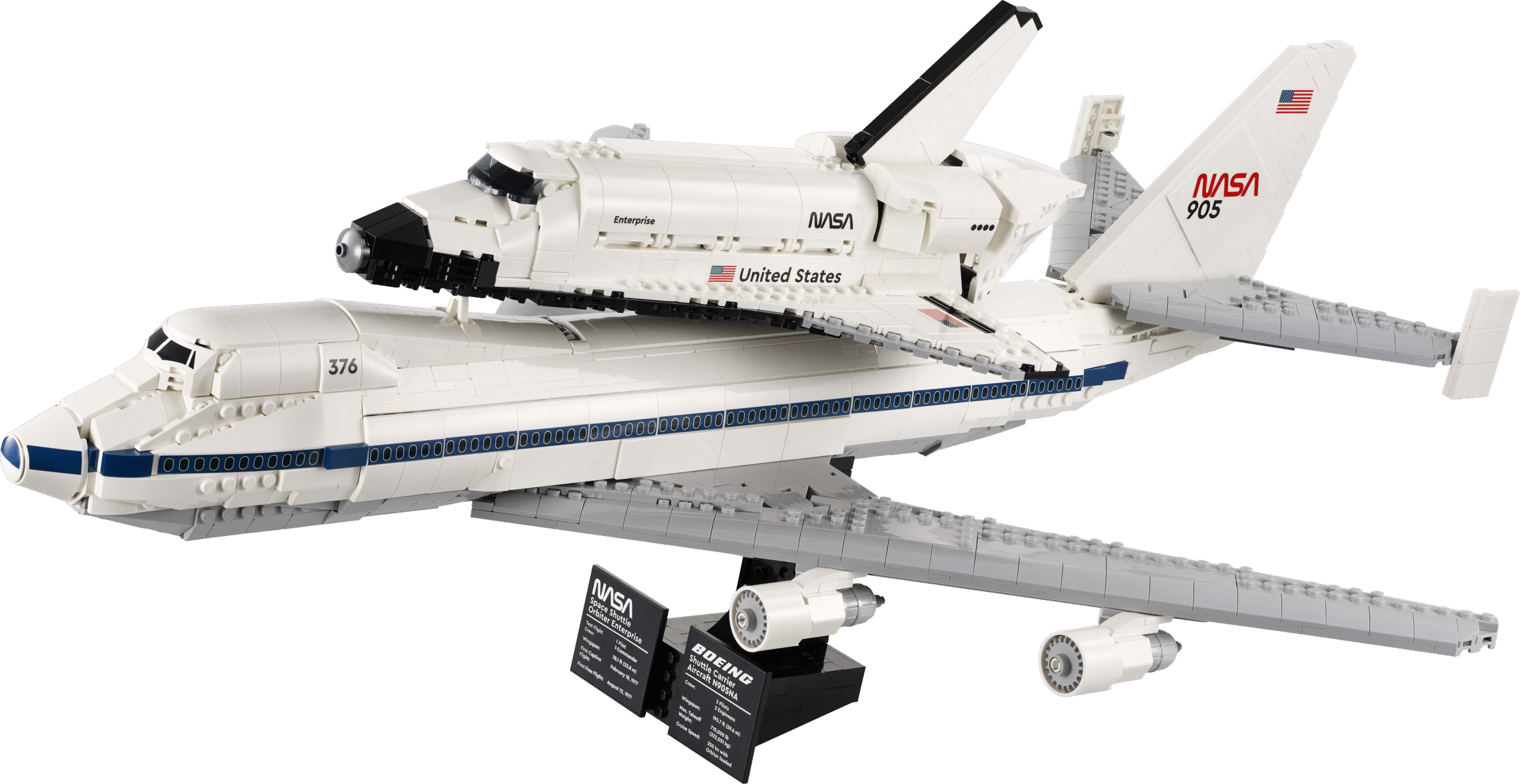 LEGO Icons Shuttle Carrier Aircraft (10360-1)