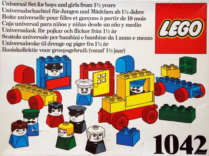 LEGO Duplo and Explore Universal Set for Boys and Girls from 1 1/2 Years (1042-2)
