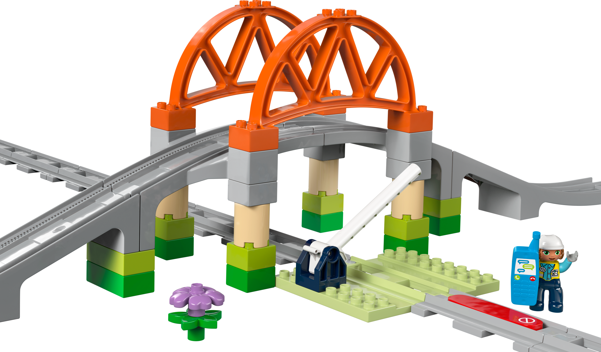 LEGO Trains Train Bridge and Tracks Expansion Set (10426-1)