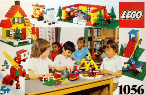 LEGO Universal Building Set Basic School Pack - 773 elements with teacher's manual (1056-1)
