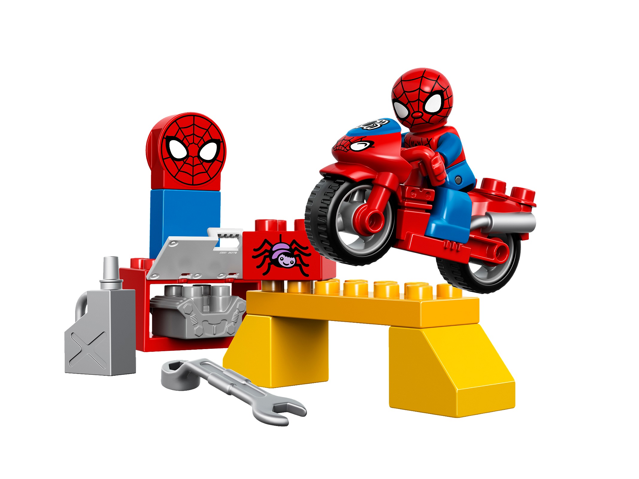 LEGO Marvel Spider-Man Web-Bike Workshop (10607-1)