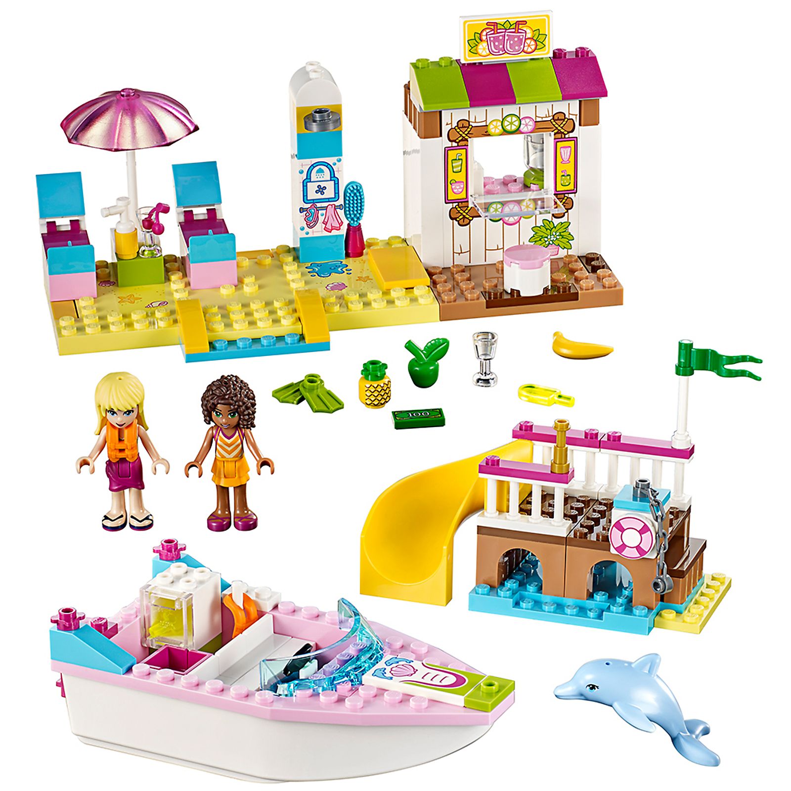 LEGO Friends Andrea and Stephanie's Beach Holiday (10747-1)