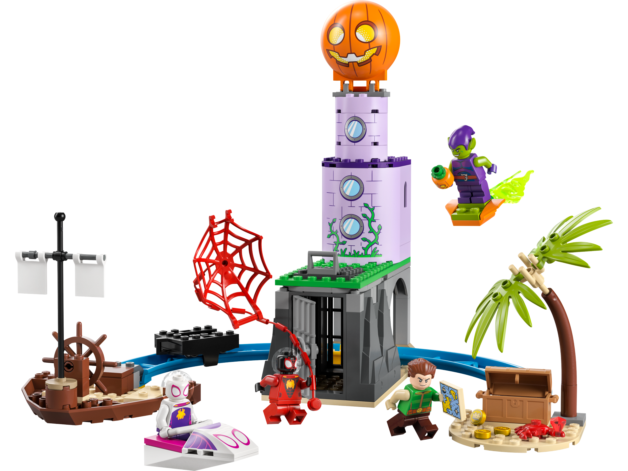 LEGO Spidey and His Amazing Friends Team Spidey at Green Goblin's Lighthouse (10790-1)