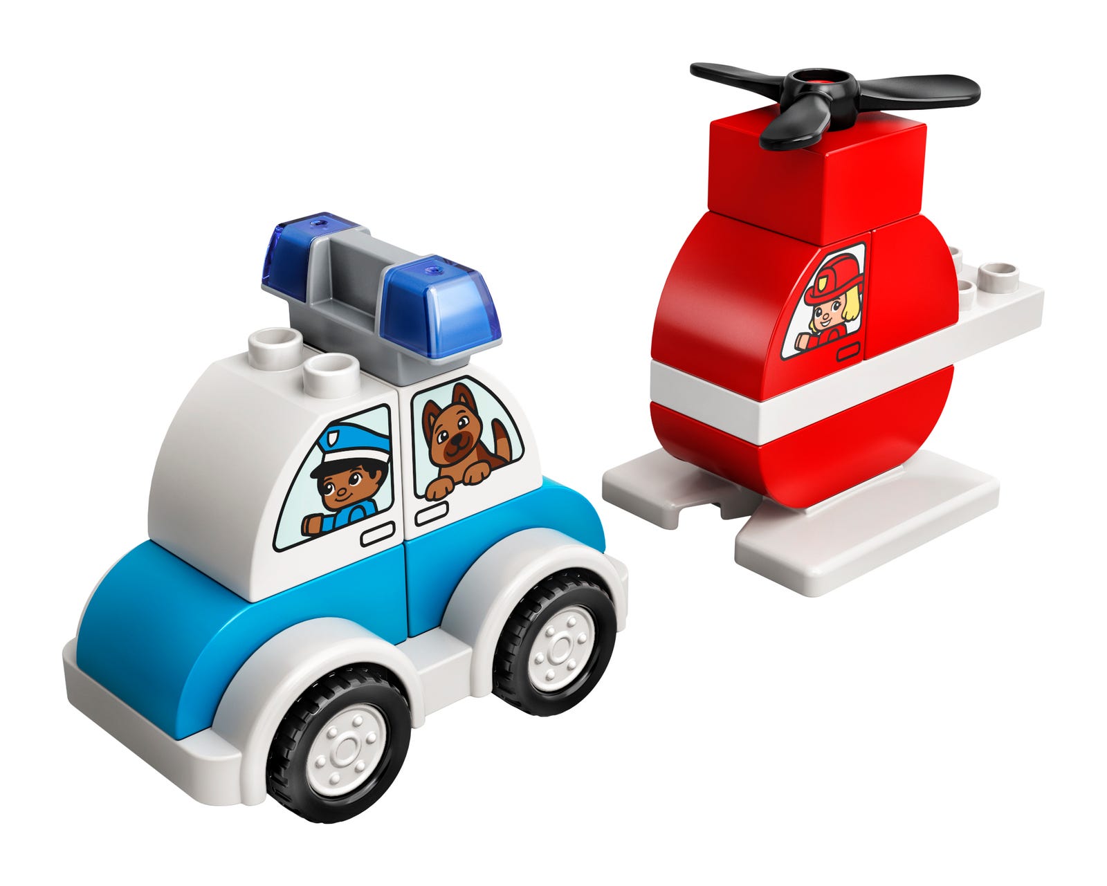 LEGO Town Fire Helicopter & Police Car (10957-1)