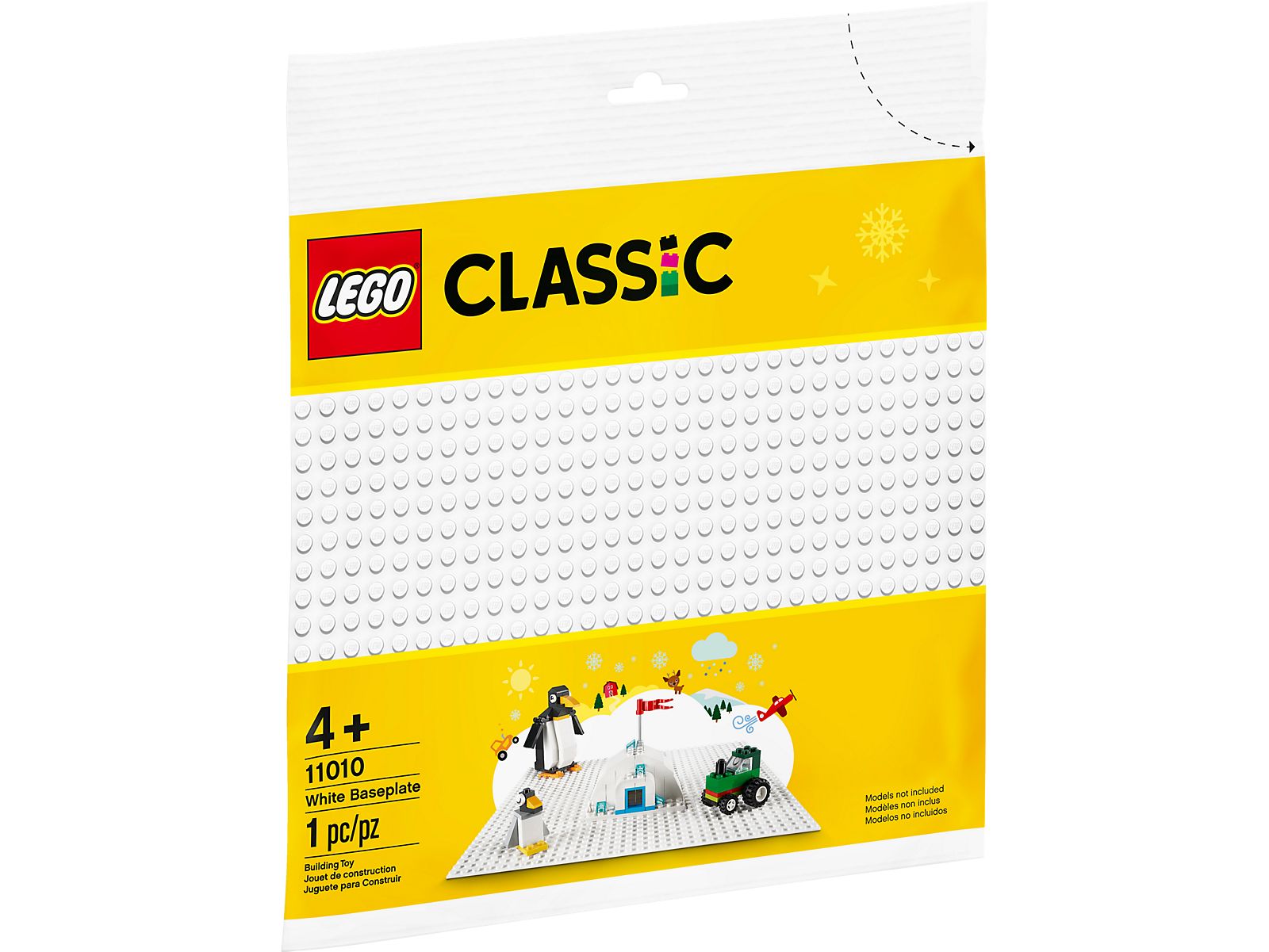 LEGO Classic White Baseplate (11010-1)