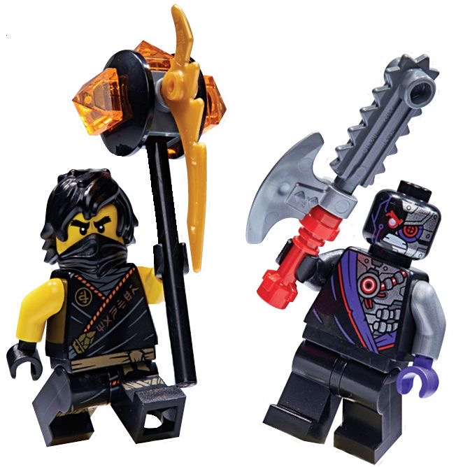 LEGO Ninjago Cole vs. Nindroid (112005-1)