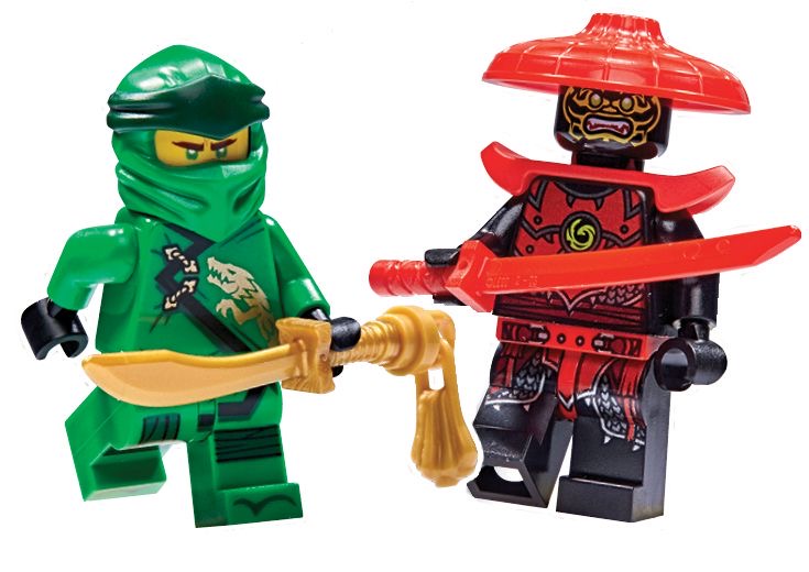 LEGO Ninjago Lloyd vs. Stone Warrior (112006-1)
