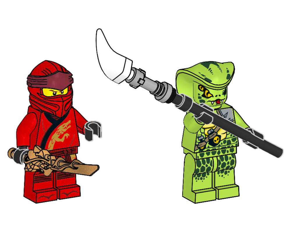LEGO Ninjago Kai vs. Lasha (112008-1)