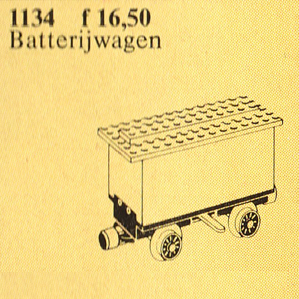 LEGO Train Battery Wagon (1134-1)