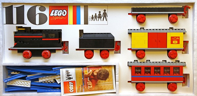 LEGO 4.5V Starter Train Set with Motor (116-1)