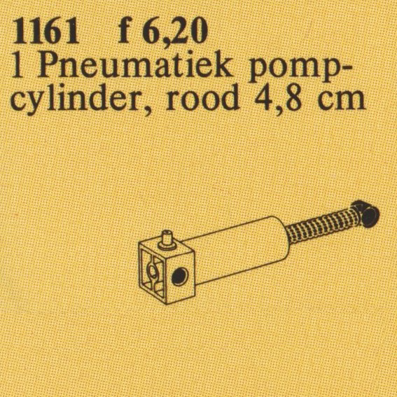 LEGO Technic TECHNIC Pneumatic Pump Cylinder 48mm (1161-1)