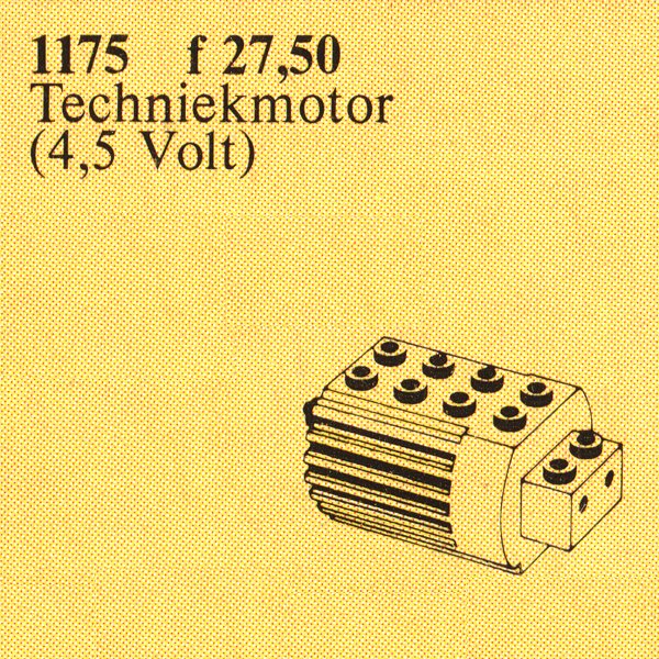 LEGO Technic 4.5v TECHNIC Motor (1175-1)