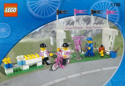 LEGO Sports Service Team - 2 Bikers with Service Tools (1198-1)