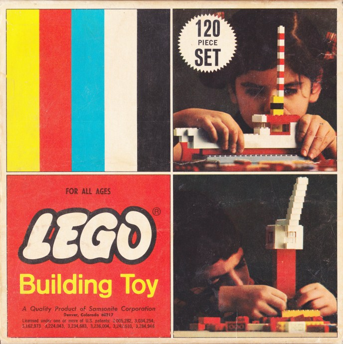 LEGO Samsonite Small Basic Set (120-2)