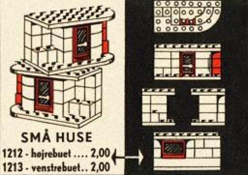 LEGO Town Plan Small House - Right Set (1213-2)