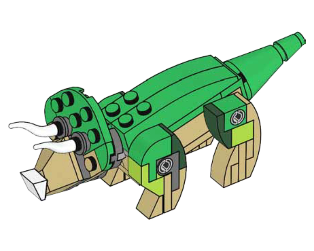 LEGO Jurassic World Triceratops (122006-1)