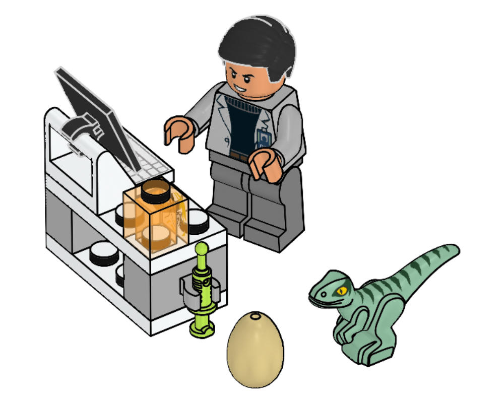 LEGO Jurassic World Dr. Wu's Laboratory (122112-1)
