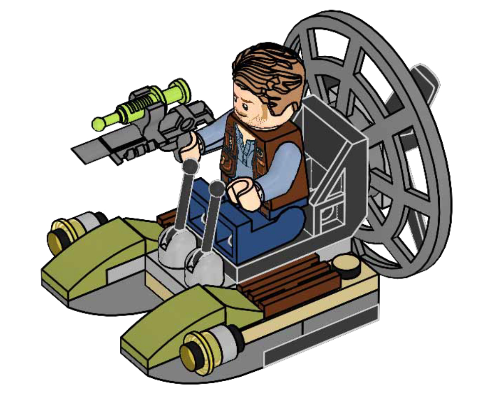 LEGO Jurassic World Owen with Airboat (122220-1)
