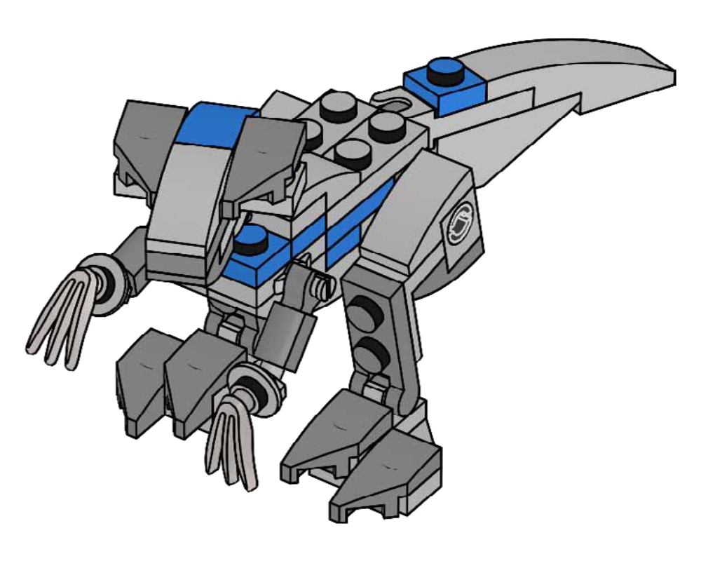 LEGO Jurassic World Blue Raptor (122225-1)
