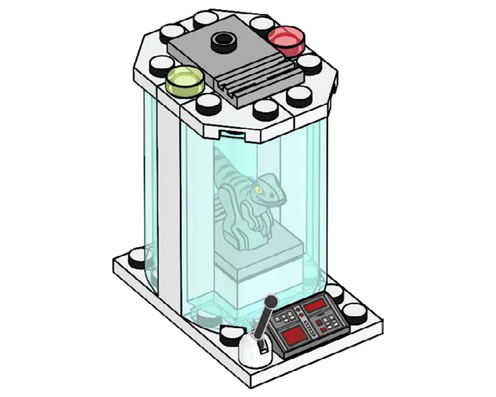 LEGO Jurassic World Baby Raptor with Incubator (122327-1)