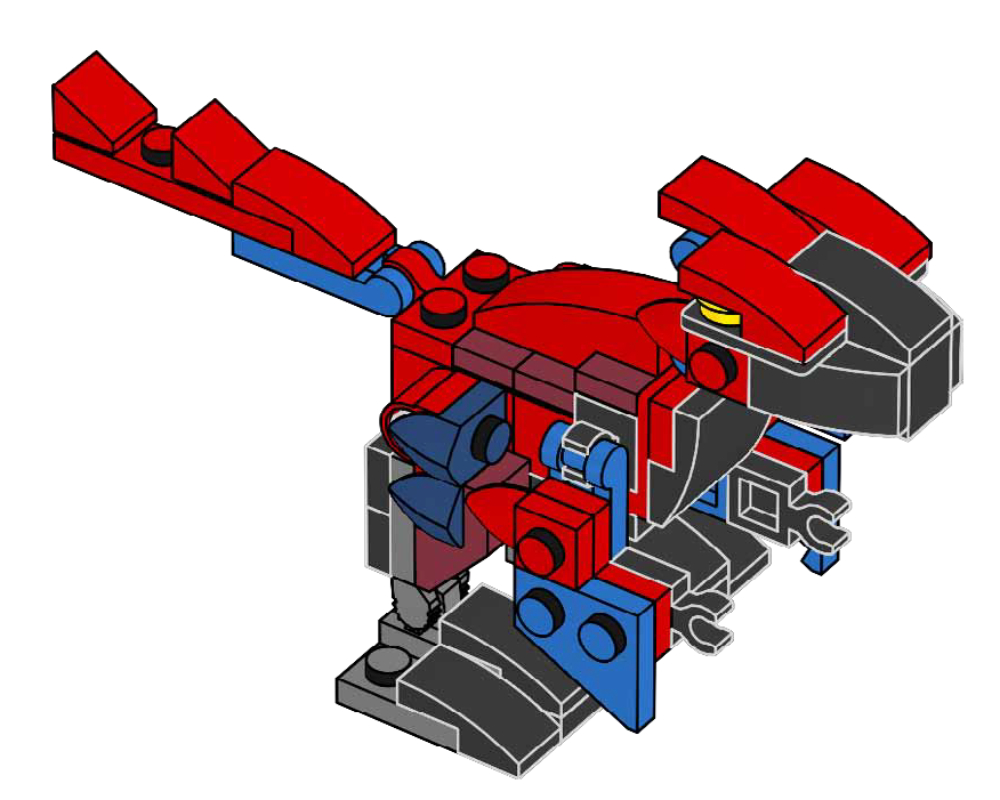 LEGO Jurassic World Pyroraptor (122329-1)