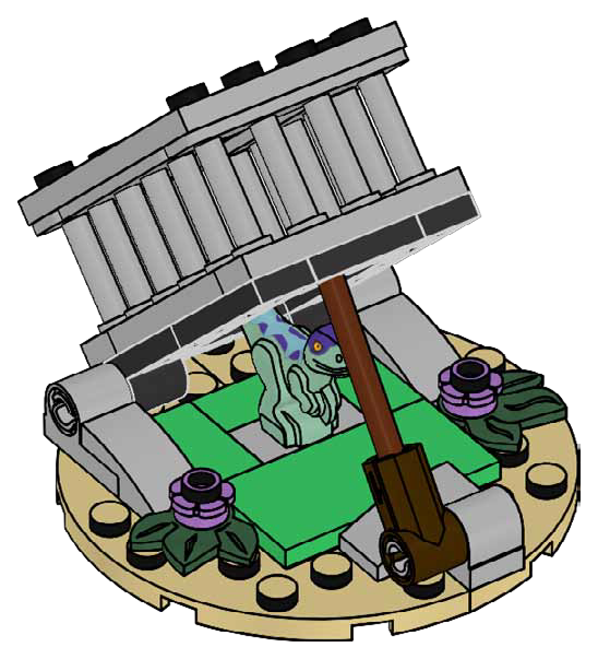 LEGO Jurassic World Raptor Trap (122504-1)