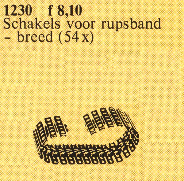 LEGO Technic TECHNIC Bulldozer Chainlinks (1230-1)