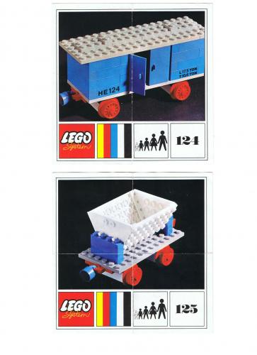 LEGO 4.5V Goods Wagon (124-1)