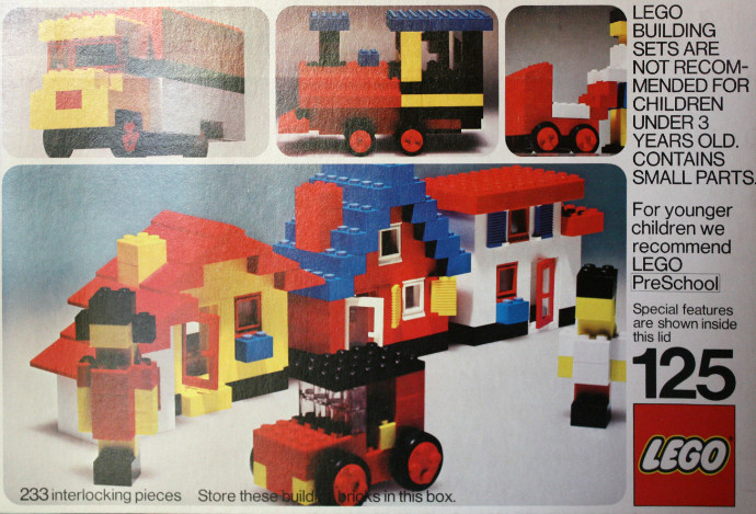 LEGO Universal Building Set Building Set (125-2)