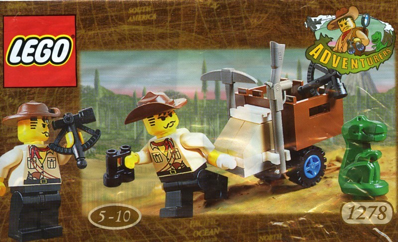 LEGO Dino Island Johnny Thunder and Baby T (1278-1)