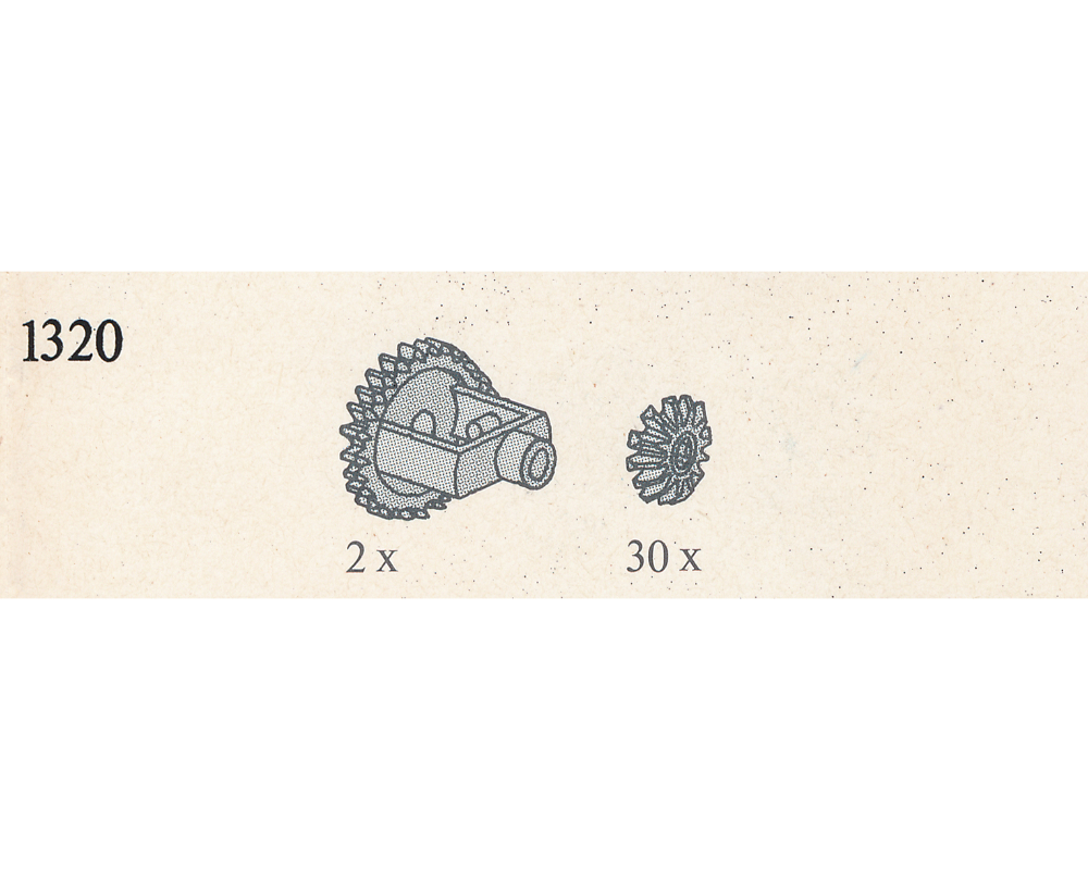 LEGO Technic Differential and Bevel Gears (1320-1)